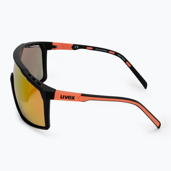 Слънчеви очила UVEX Mtn Perform black red mat/mirror red 53/3/039/2316 4