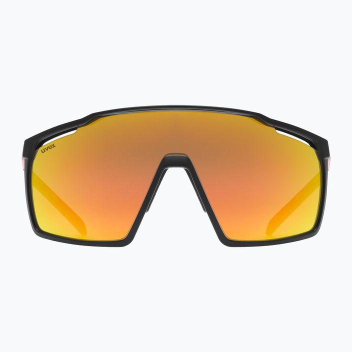 Слънчеви очила UVEX Mtn Perform black red mat/mirror red 53/3/039/2316 6