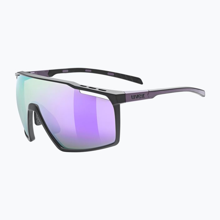UVEX Mtn Perform черно-лилави матови/огледални лилави слънчеви очила 53/3/039/2116 5