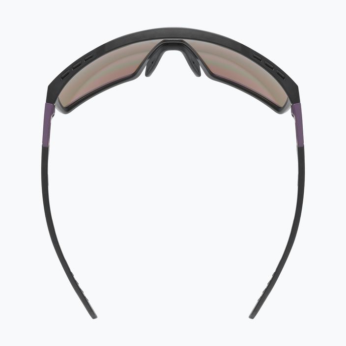 UVEX Mtn Perform черно-лилави матови/огледални лилави слънчеви очила 53/3/039/2116 8