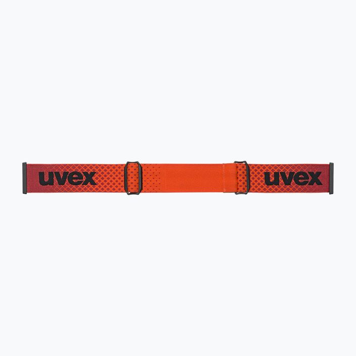 UVEX Evidnt Attract CV S2 ски очила черен мат/огледално червено/оранжево/прозрачно 4