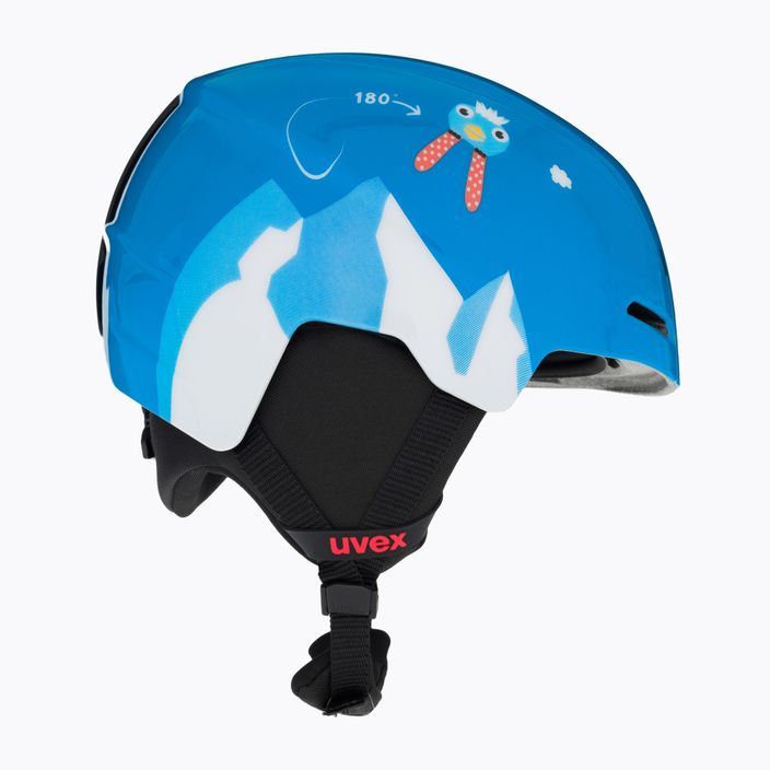 Детска ски каска UVEX Viti blue bear 4