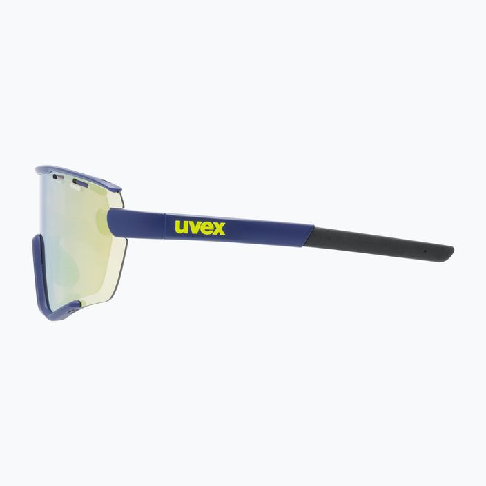 UVEX Sportstyle 236 Комплект сини матови/огледално жълти/прозрачни слънчеви очила 4