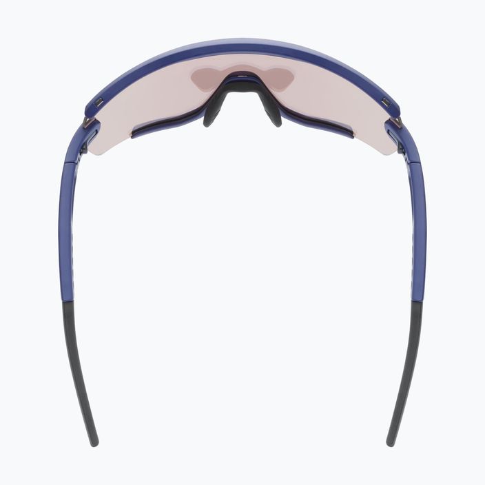 UVEX Sportstyle 236 Комплект сини матови/огледално жълти/прозрачни слънчеви очила 5