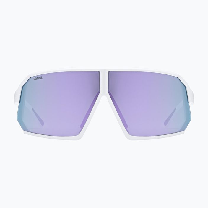 UVEX Sportstyle 237 бели матови/огледални лавандулови слънчеви очила 2