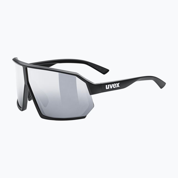 Слънчеви очила UVEX Sportstyle 237 черен мат/огледално сребро
