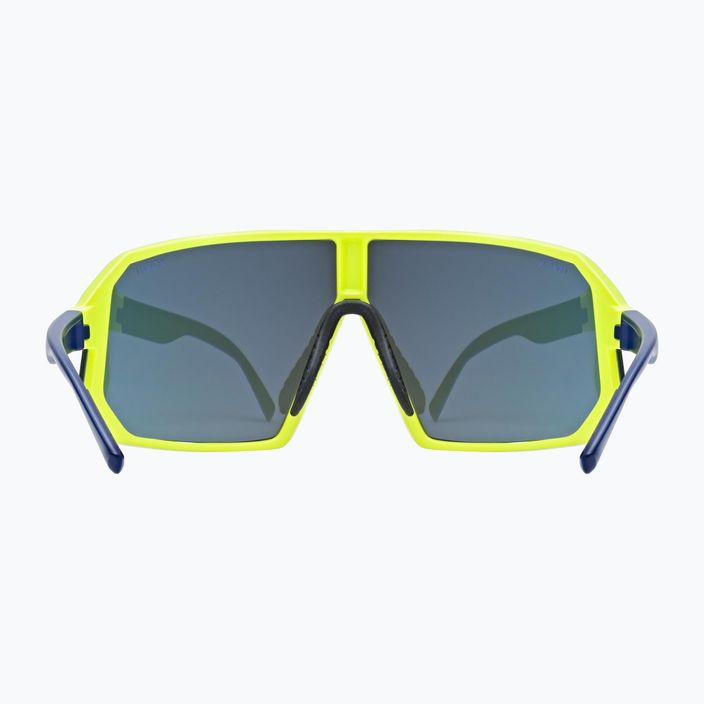 UVEX Sportstyle 237 жълто-сини матови/огледално сини слънчеви очила 3