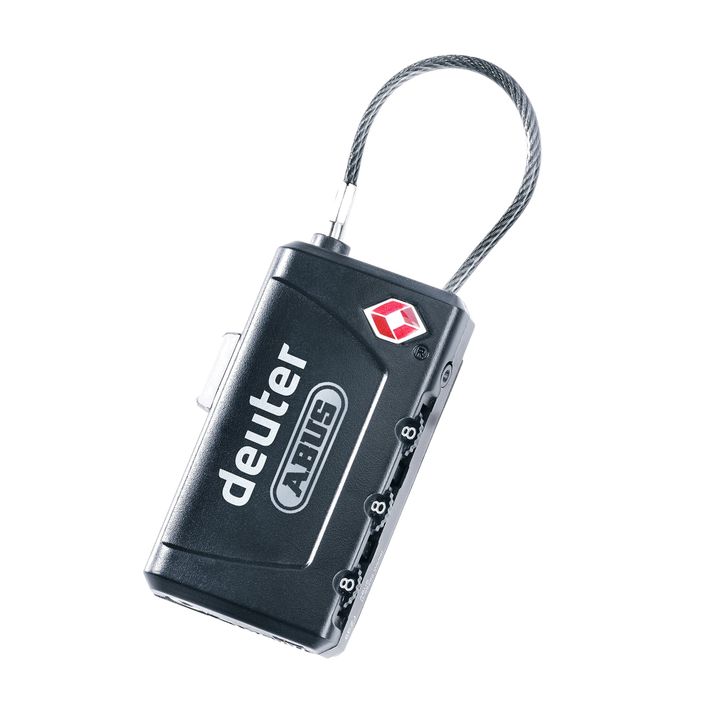Deuter TSA кабелна ключалка черна 395132170000 2