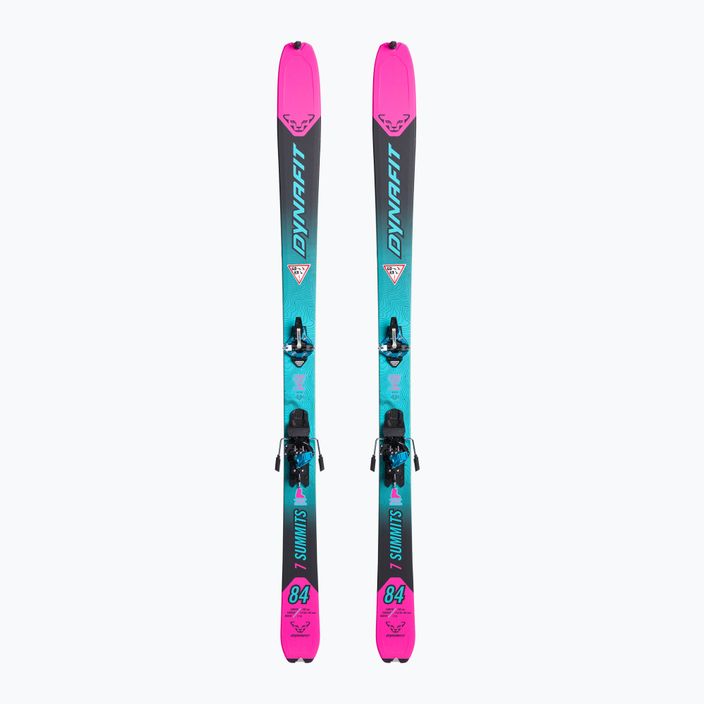 Дамски ски DYNAFIT Seven Summits W + Radical Long Travel blue-pink 08-0000048495