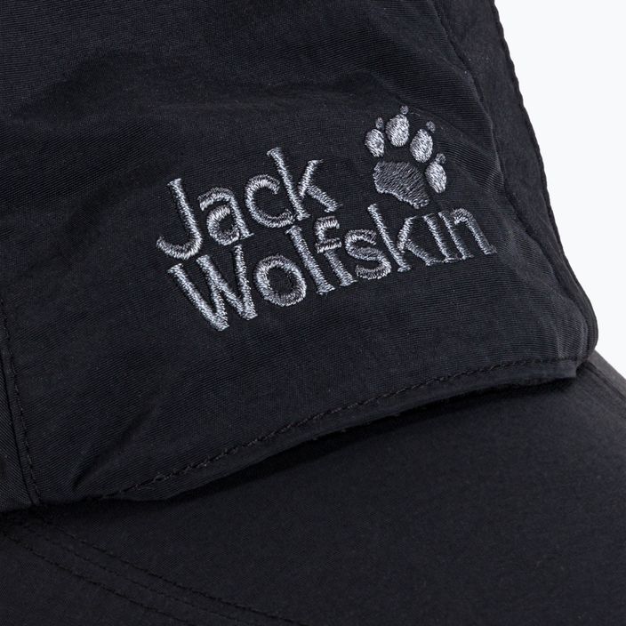 Jack Wolfskin Vent Pro бейзболна шапка черна 19222_6000 5