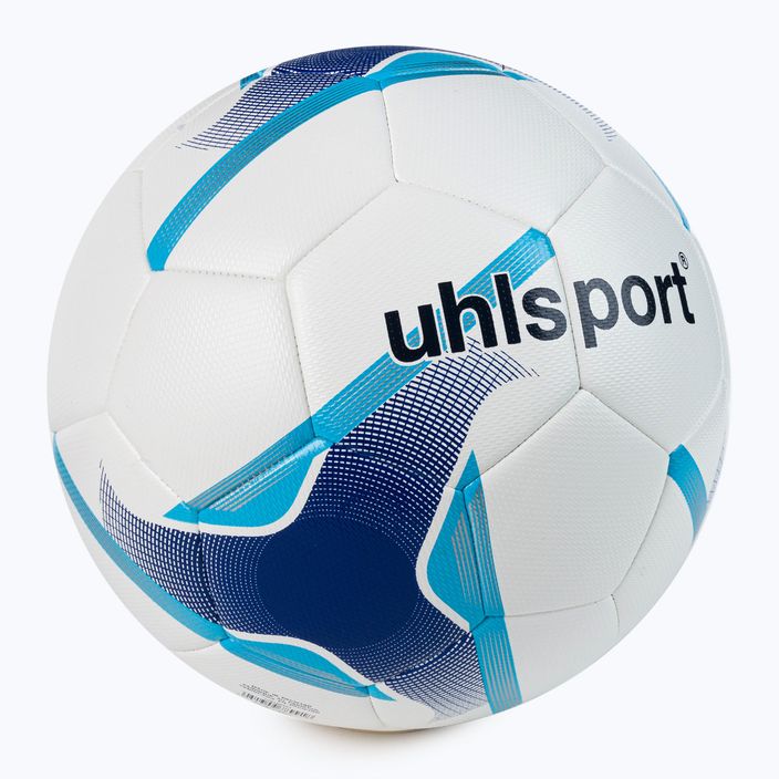 Uhlsport Nitro Synergy футболна топка бяло и синьо 100166701 2
