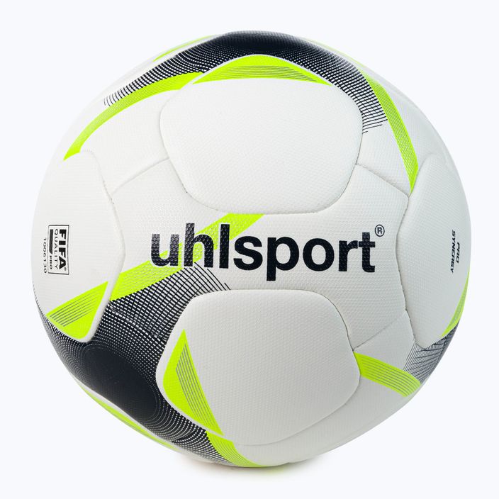 Uhlsport Pro Synergy футболна топка бяло и жълто 100167801 2
