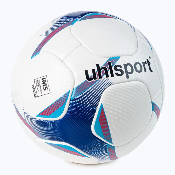 Uhlsport Motion Synergy футболна топка бяло и синьо 100167901 5