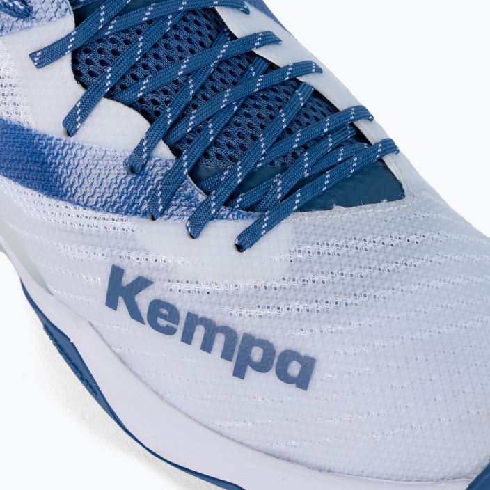 Мъжки обувки за хандбал Kempa Wing Lite 2.0 white and blue 200852003 7