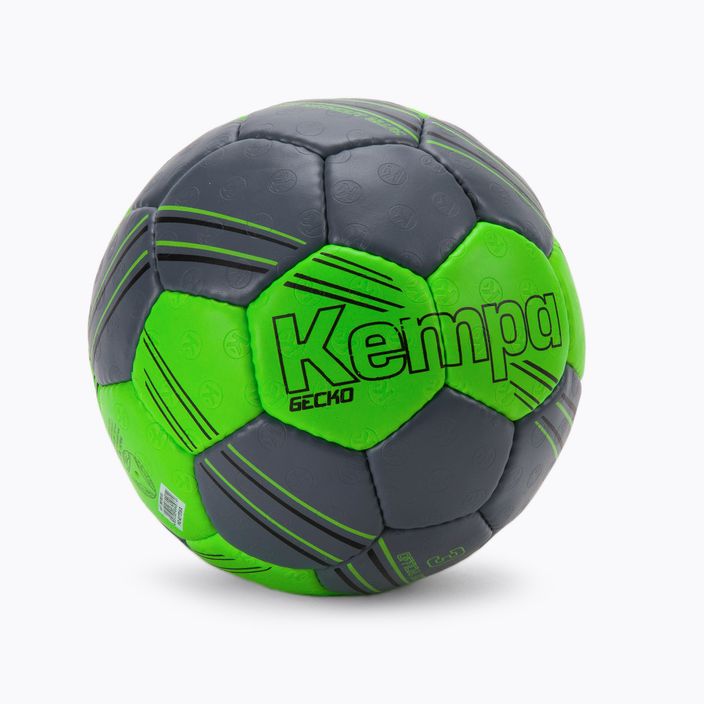 Kempa Gecko green/anthracite handball size 2