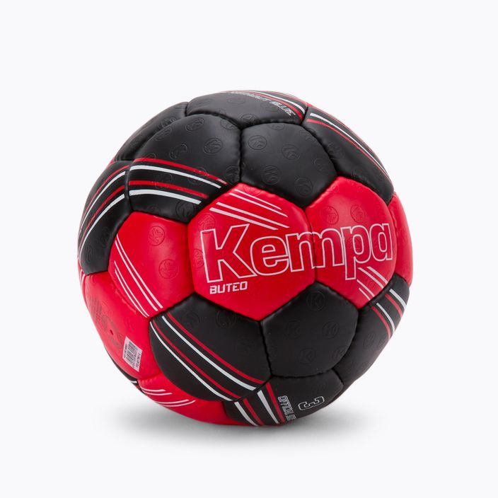 Kempa Buteo хандбална топка червено/черно размер 2