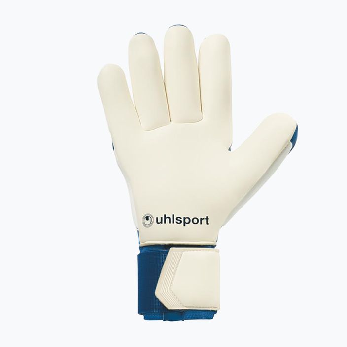 Uhlsport Hyperact Absolutgrip Finger Surround вратарски ръкавици синьо и бяло 101123401 5