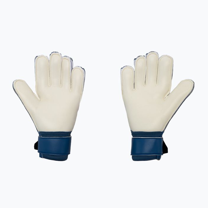 Детски вратарски ръкавици uhlsport Hyperact Soft Flex Frame синьо и бяло 101123801 2