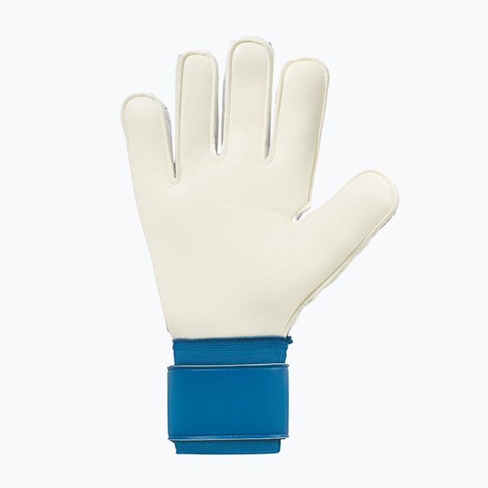 Детски вратарски ръкавици uhlsport Hyperact Soft Pro синьо и бяло 101123901 2