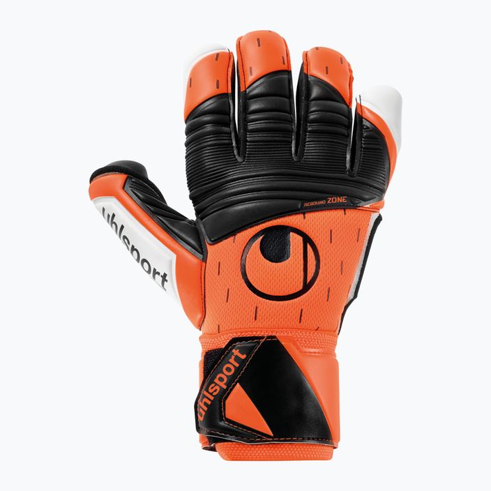 Uhlsport Super Resist+ Hn Вратарски ръкавици оранжево и бяло 101127301 5