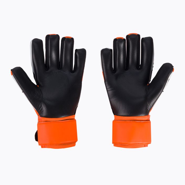 Uhlsport Super Resist+ Hn Вратарски ръкавици оранжево и бяло 101127301 2