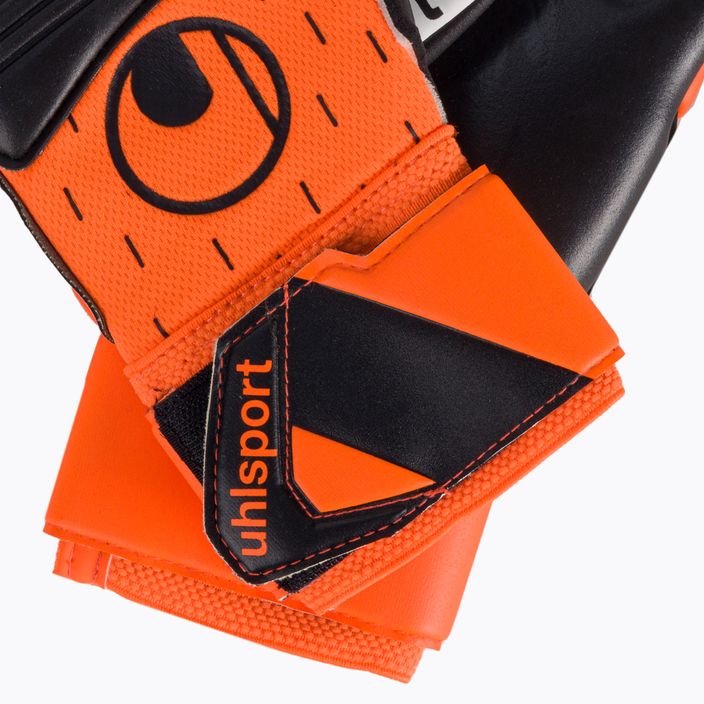 Uhlsport Super Resist+ Hn Вратарски ръкавици оранжево и бяло 101127301 4