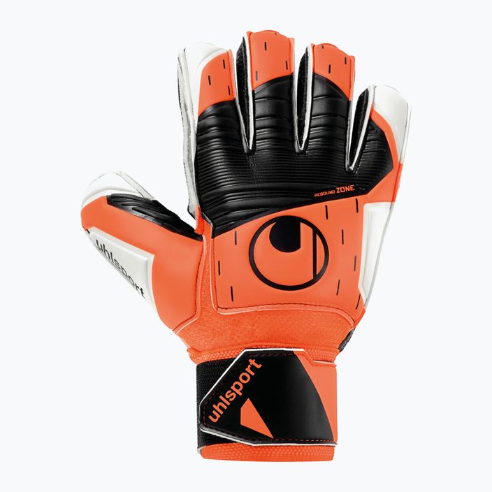 Uhlsport Вратарски ръкавици Soft Resist+ Flex Frame оранжево и бяло 101127401 5