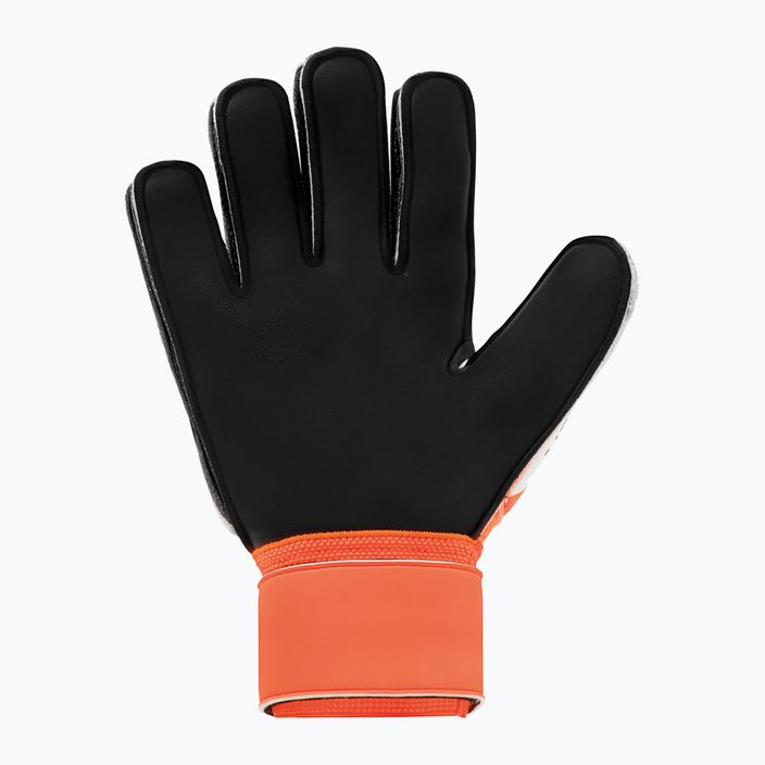 Uhlsport Вратарски ръкавици Soft Resist+ Flex Frame оранжево и бяло 101127401 6