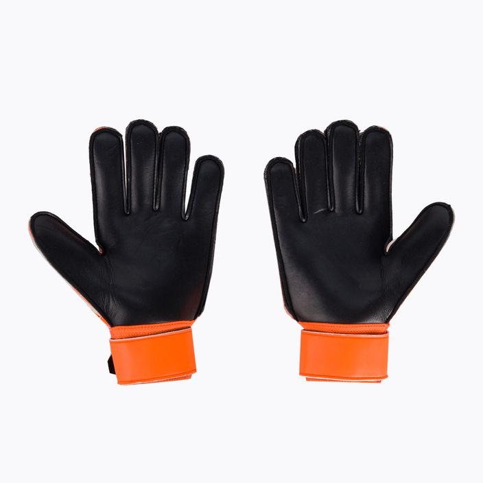 Uhlsport Вратарски ръкавици Soft Resist+ Flex Frame оранжево и бяло 101127401 2
