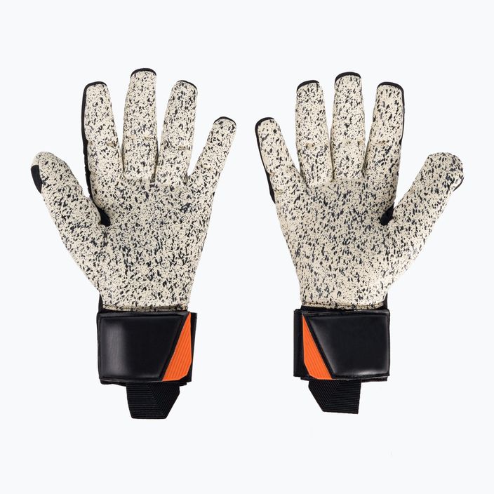 Uhlsport Speed Contact Supergrip+ Finger Surround вратарски ръкавици черно-бели 101126001 2