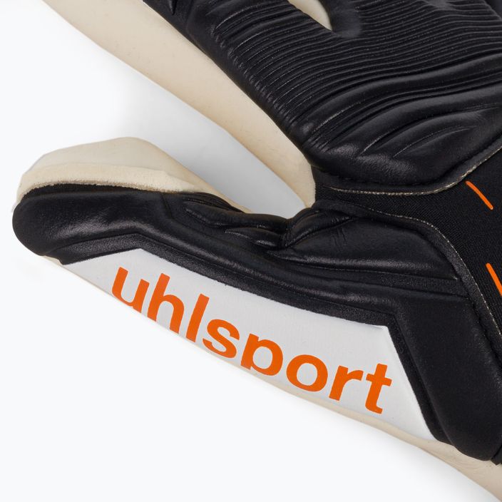 Uhlsport Speed Contact Absolutgrip Finger Surround Вратарски ръкавици черно и бяло 101126301 3
