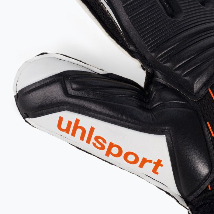 Uhlsport Speed Contact Supersoft вратарски ръкавици черно и бяло 101126601 3