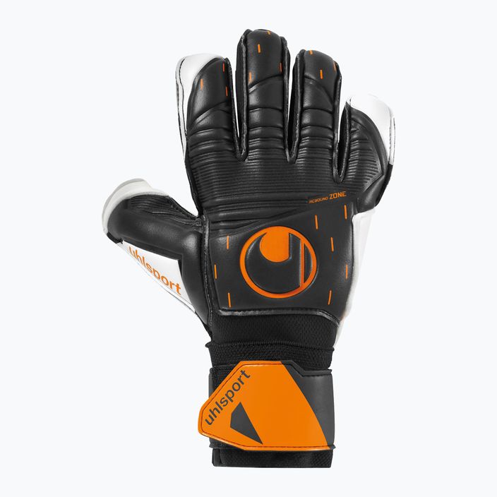 Uhlsport Speed Contact Soft Flex Frame Вратарски ръкавици черно и бяло 101126701 5