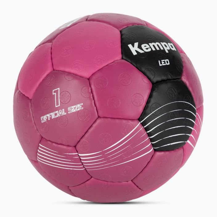 Kempa Leo хандбална топка бордо/черно размер 1 2