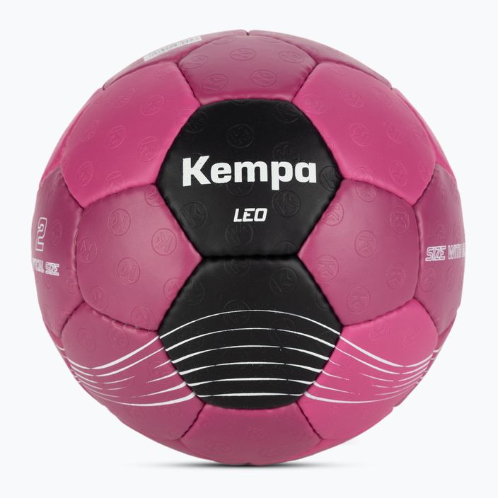 Kempa Leo хандбална топка бордо/черно размер 2