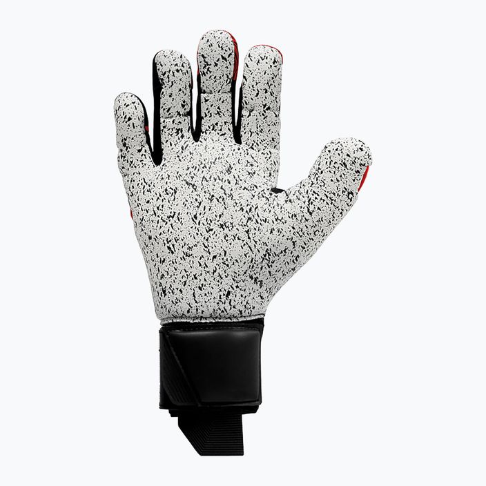 Uhlsport Powerline Supergrip+ Reflex вратарски ръкавици черни/червени/бели 2