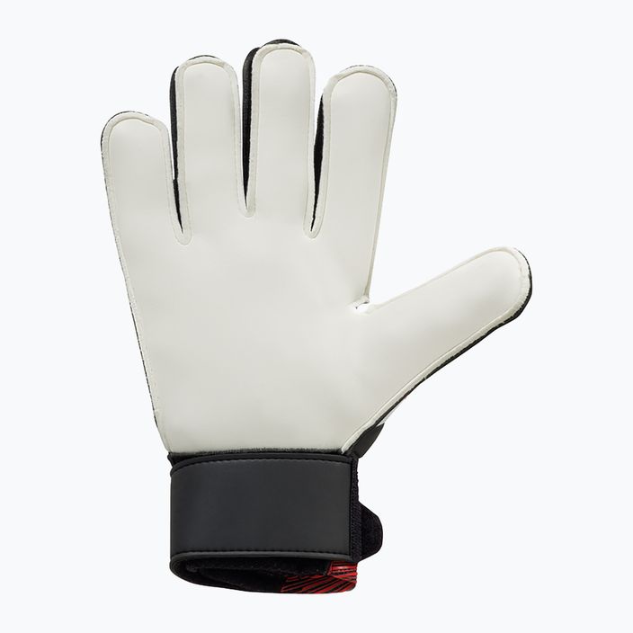 Uhlsport Powerline Starter Меки вратарски ръкавици черно/червено/бяло 2