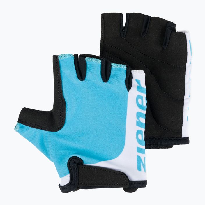 Детски ръкавици за колоездене ZEINER MTB Corrie Junior синьо и бяло Z-178535