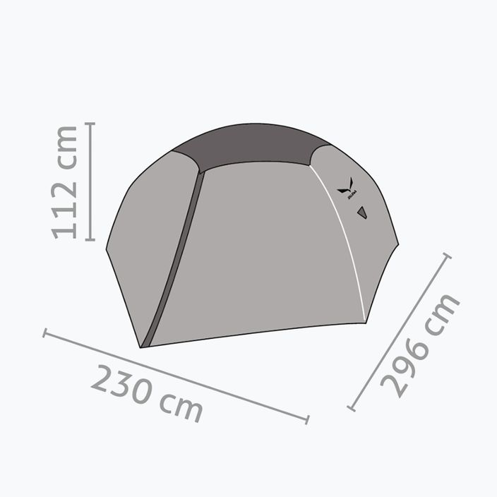 Salewa Latitude II green 00-0000005901 Палатка за трекинг за 2 лица 2