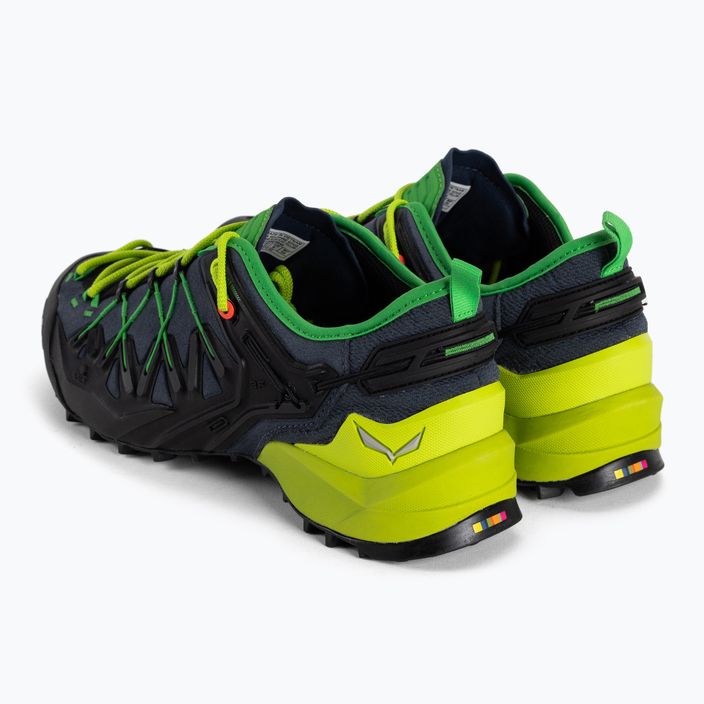 Salewa мъжки обувки за подходи Wildfire Edge navy blue/yellow 00-0000061346 3
