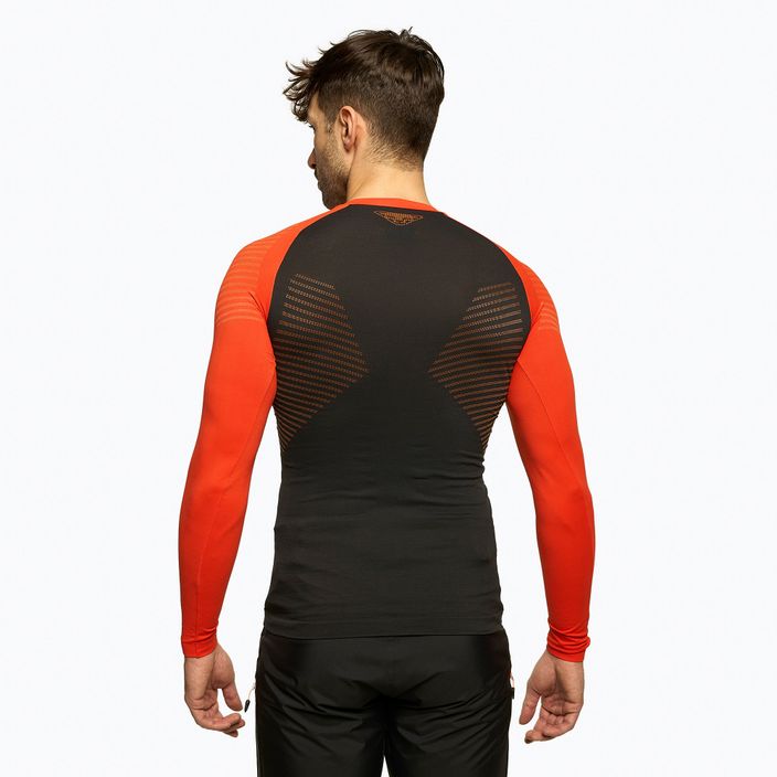 Мъжка термална тениска DYNAFIT Speed Dryarn LS черно-червена 08-0000071056 3