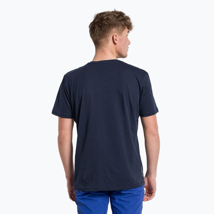 Мъжка тениска за трекинг Salewa Alpine Hemp Logo navy blue 00-0000028132 3