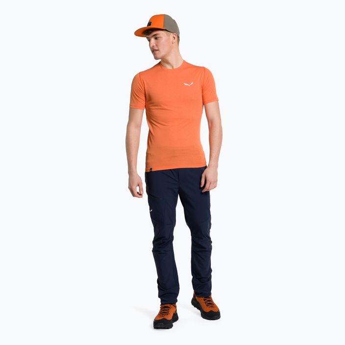 Salewa Pedroc 3 Dry мъжка тениска за трекинг оранжева 00-0000027725 2