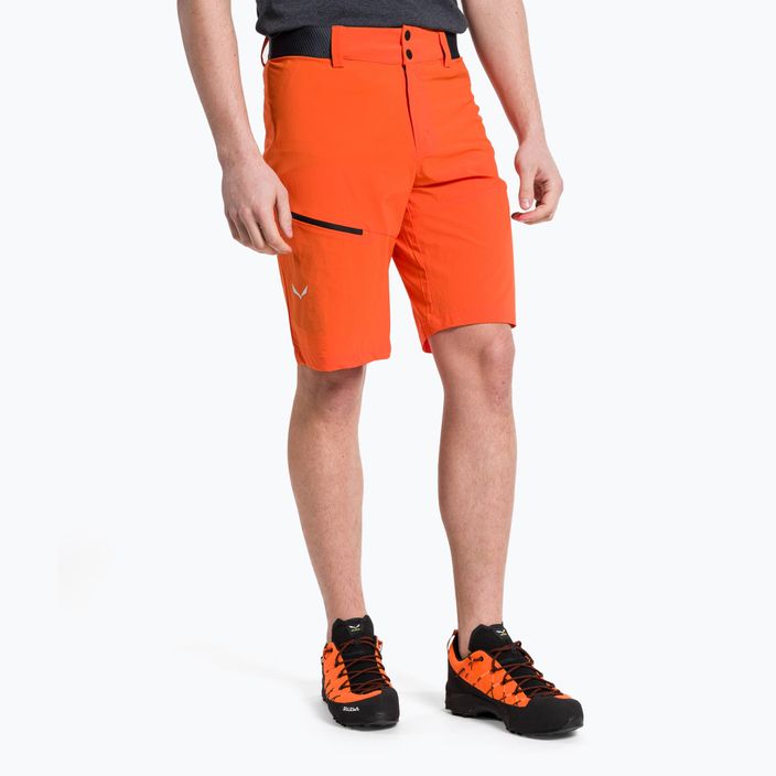 Мъжки къси панталони за туризъм Salewa Pedroc Cargo 2 orange 26934