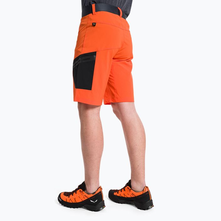 Мъжки къси панталони за туризъм Salewa Pedroc Cargo 2 orange 26934 3