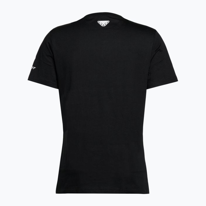 Мъжка тениска за трекинг DYNAFIT Graphic CO SS черна 08-0000070998 2