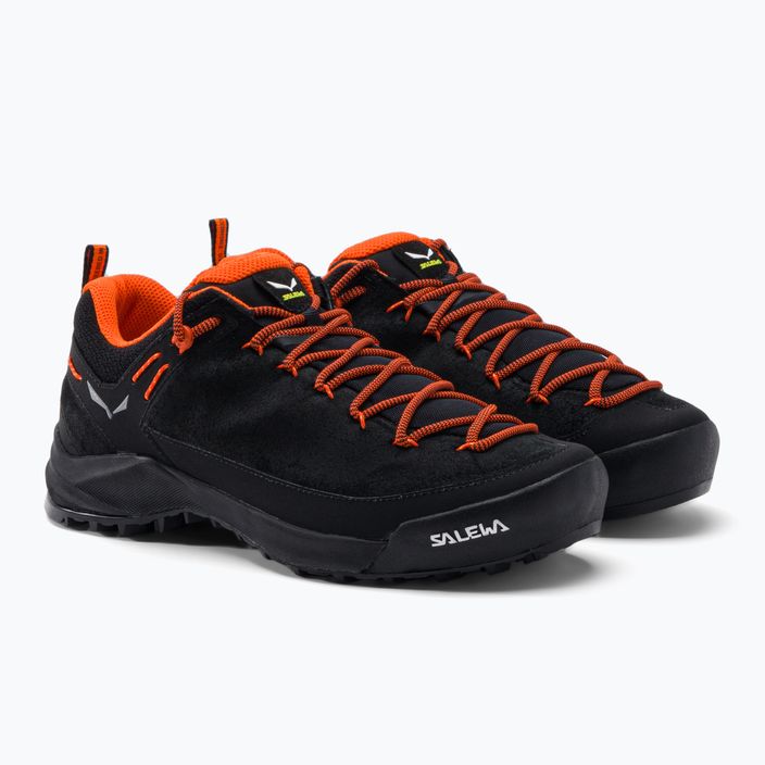 Salewa Wildfire Кожени мъжки туристически обувки черни 00-0000061395 5
