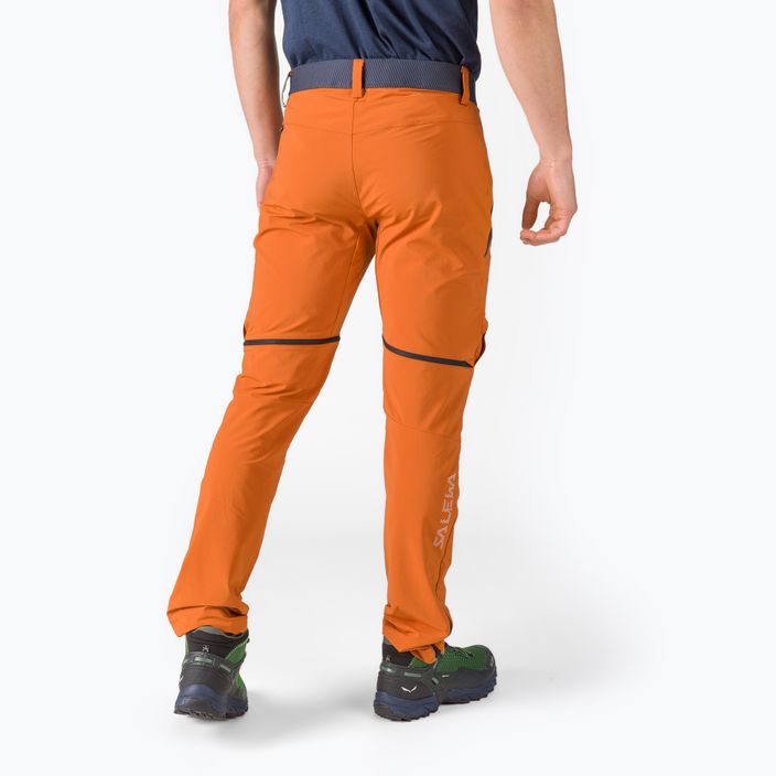Мъжки софтшел панталони Salewa Pedroc DST orange 00-0000026957 4