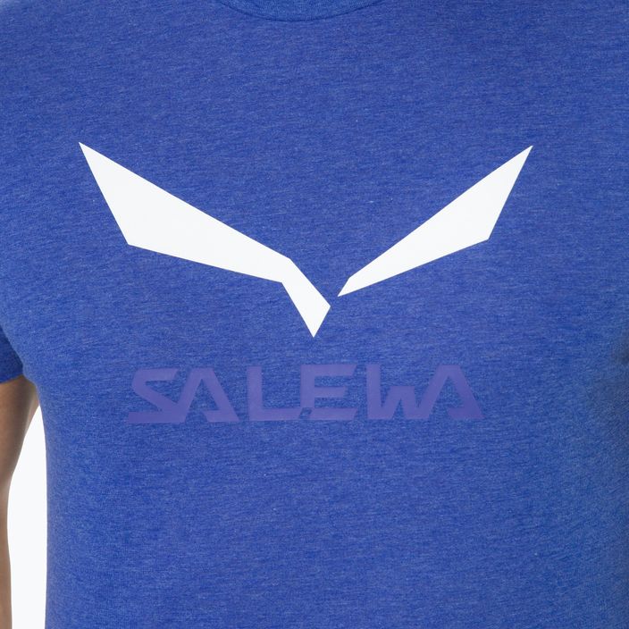 Мъжка риза Salewa Solidlogo Dry за трекинг, синя 00-0000027018 4