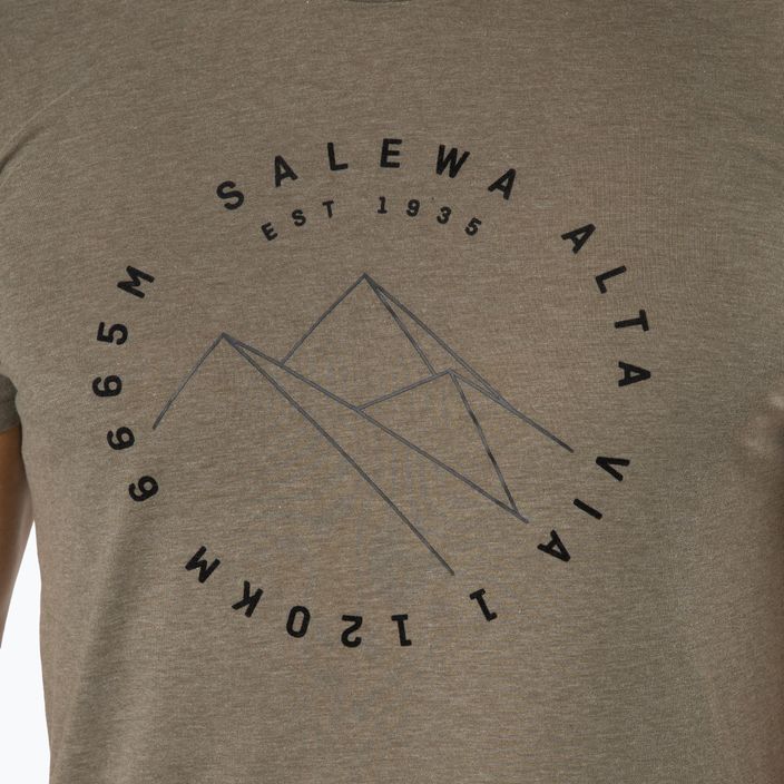 Мъжка риза за трекинг Salewa Alta Via Dry кафява 00-0000027406 4